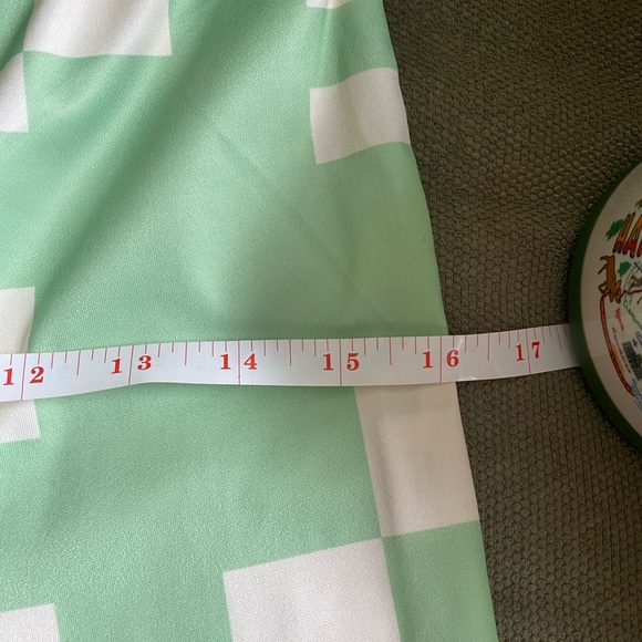 Paloma Wool Inspired Y2K Green Checker Pants (NWT) - Picture 6 of 7